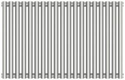 Радиатор отопления Сунержа Эстет-00 500х855 19 секций, цвет сатин, универсальное подключение, нержавеющая сталь, трубчатый