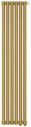 Радиатор отопления Сунержа Эстет-11 EU50 1200х270 6 секций, цвет золото, нижнее подключение, нержавеющая сталь, трубчатый