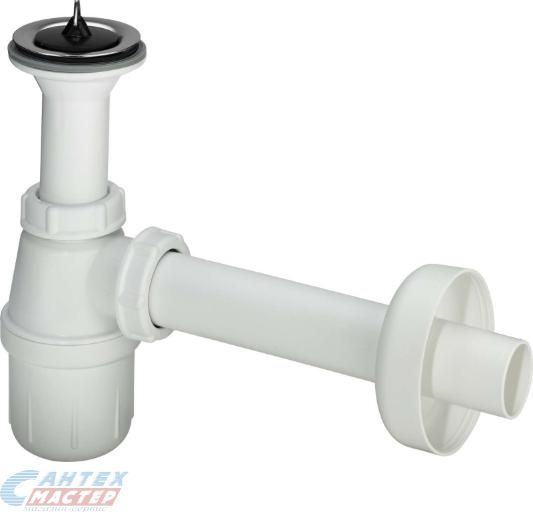 Сифон Viega 40х1 1/4" бутылочный белый 309312