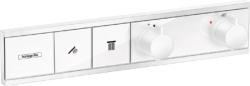 Смеситель для душа Hansgrohe RainSelect термостатический, скрытого монтажа, настенный, без излива/шланга/лейки, латунь, цвет полированное золото