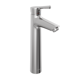 Смеситель для раковины/умывальника Abelsberg Solida однорычажный, высокий, неповоротный/фиксированный, излив длина 82 мм высота 187 мм латунь, цвет глянцевый хром