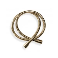 Шланг для душа Axor 160 см, 1/2” и 1/2”  для душа/лейки/ванны, с металлическим эффектом, без лейки, внутренняя резьба, пластиковый, цвет шлифованная бронза, душевой, для душа/ванной