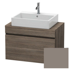 Тумба/шкафчик для консоли/столешницы Duravit DuraStyle под раковину 50х47,8х51,2 см, подвесная, ДСП, цвет: сосна терра/базальт, 1 выдвижной ящик, прямоугольная