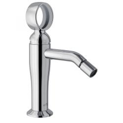 Смеситель для биде Webert Opera, для унитаза/биде, однорычажный, неповоротный, длина 125 мм, латунь, цвет хром