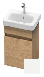 Тумба/шкафчик для консоли/столешницы Duravit DuraStyle под раковину 30х54,8х51,2 см, подвесная, ДСП, цвет: дуб европейский/белый матовый, 1 выдвижной ящик, прямоугольная