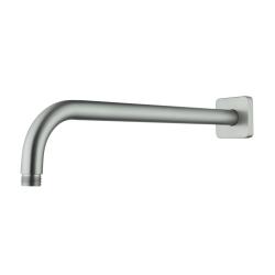 Держатель верхнего душа Lemark, настенный, длина 334 мм, латунь, неподвижный, цвет графит, кронштейн для тропического душа, для душа/ванной, душевой