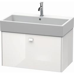 Тумба/шкафчик для консоли/столешницы Duravit Brioso под раковину 72х55х44,2 см, подвесная, ДСП, цвет: белый глянец, 1 выдвижной ящик, прямоугольная