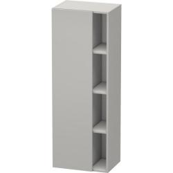 Пенал Duravit DuraStyle, 50x36x140 см, подвесной, (левый), с дверцей, с закрытыми/открытыми полками, цвет: бетонно-серый, в ванную комнату