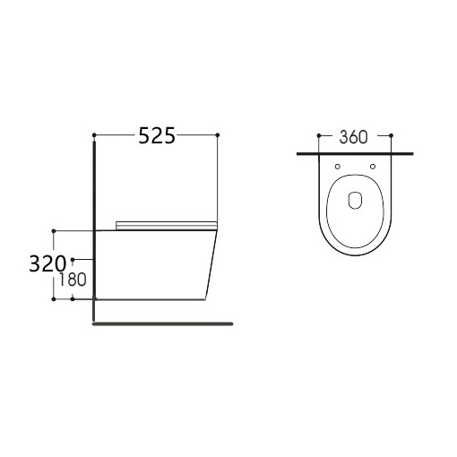 Комплект унитаза с инсталляцией Aquatek Вега (Сет) c сиденьем микролифт, безободковый, без кнопки, крепление KKI-0000002