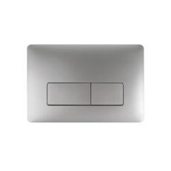 Кнопка смыва Iddis Profix Air матовый хром, клавиша управления для сливного бачка, инсталляции унитаза, двойная, пневматическая, размер 245х165х27,7 мм PRA80M0i77