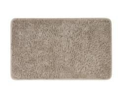 Коврик для ванной комнаты IDDIS Base 50х80 см прямоугольный, цвет светло-коричневый, микрофибра BSQS07Mi12