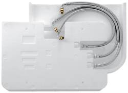 Скрытая часть верхнего душа Hansgrohe Raindance Rainmaker 680/460 3jet, потолочный/скрытый монтаж, скрытая монтажная часть, для верхнего душа Raindance Rainmaker, металл/пластик, встраиваемая/встроенная, для душа/ванной