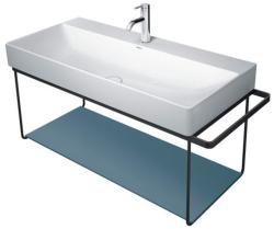 Полка Duravit DuraSquare для металлической консоли под раковину, размер 116,4х38 см, цвет: синий камень, стеклянная, прямоугольная, вставка, для раковины, в ванную комнату