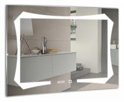 Зеркало Silver Мirrors OTTO, 80х60 см, с LED/ЛЕД-подсветкой, прямоугольное, выключатель сенсорный, для ванны