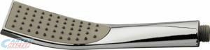 Лейка душевая Melodia Standard 60х100 мм L224 мм ручная, прямоугольная, 1 режим, хром, ABS пластик, для душа/ванной MKP20535