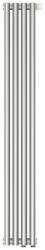 Радиатор отопления Сунержа Эстет-11 EU50 1200х180 4 секции, цвет сатин, нижнее подключение, нержавеющая сталь, трубчатый