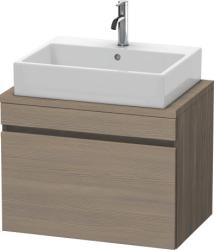 Тумба/шкафчик для консоли/столешницы Duravit DuraStyle под раковину 70х47,8х51,2 см, подвесная, ДСП, цвет: дуб терра, 1 выдвижной ящик, прямоугольная