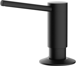 Встраиваемый дозатор Omoikiri ОМ-01-GB для жидкого мыла, латунь/пластик, цвет графит, емкость дозатора пластиковая, объем - 500 мл, для кухонных моек, встраиваемый в мойку, для кухни, в столешницу