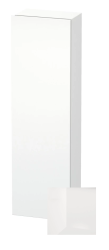 Пенал Duravit DuraStyle, 40x24x140 см, подвесной, (правый), с дверцей, с полкой, со стеклянными полками, цвет: белый глянец/белый матовый, в ванную комнату