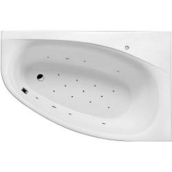Ванна Excellent Kameleon RELAX, 170х110 см, акриловая, цвет- белый/хром, (с гидромассажем), с каркасом, асимметричная, правосторонняя, правая, приставная/встраиваемая
