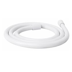 Шланг для душа WasserKRAFT Mindel, 120 см, 1/2” и 1/2”  для душа/лейки/ванны, без лейки, внутренняя резьба, ПВХ, цвет белый матовый