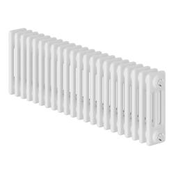 Радиатор Royal Thermo Insignia C3030 стальной 3 трубчатый, 22 секции, боковое подключение, для отопления квартиры, дома, водяные, мощность 1122 Вт, цвет белый RAL9016