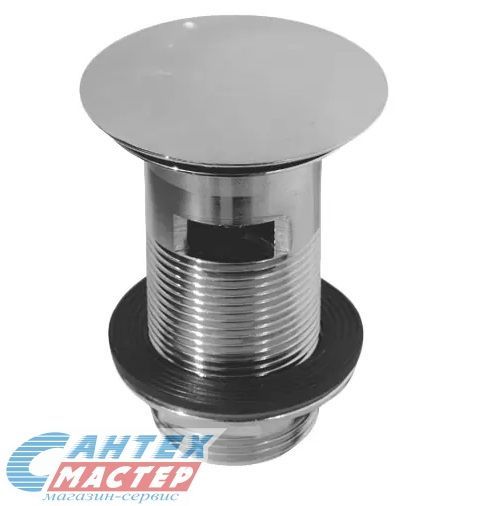 Донный клапан для раковины Click Clack McAlpine 1 1/4" с переливом хром CW70-CB