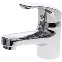 Смеситель для раковины/умывальника Orange OneLife, однорычажный, с гигиеническим душем, неповоротный, керамический, длина излива 151 мм, полимерный, цвет хром