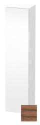 Пенал Duravit DuraStyle, 40x36x180 см, подвесной, (правый), с дверцей, с полкой, со стеклянными полками, цвет: орех/белый матовый, в ванную комнату