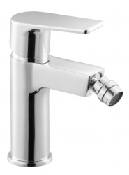 Смеситель для биде Azario TREYA, однорычажный, керамический картридж, поворотный излив, длина 110 мм, латунь, цвет хром, без шланга/лейки