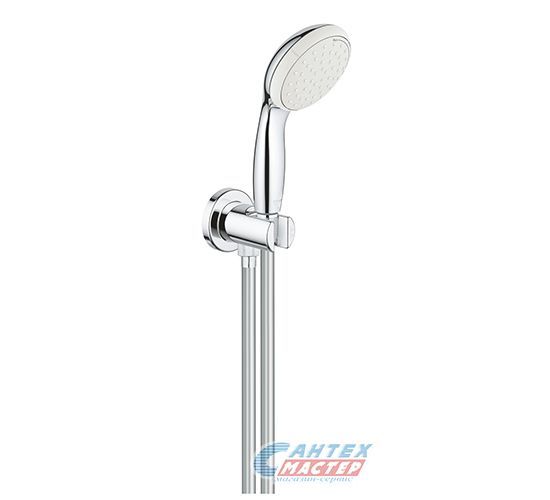 Душевой гарнитур Grohe New Tempesta 100 с 2-режимной лейкой и подключением для душевого шланга хром 26406001