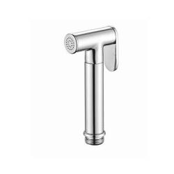 Гигиеническая лейка Raglo R460.03 ручная, с нажимным механизмом, округлая, 1 режим, цвет хром, латунь, для биде, к смесителю