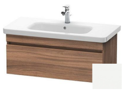 Тумба/шкафчик для консоли/столешницы Duravit DuraStyle под раковину 80х47,8х51,2 см, подвесная, ДСП, цвет: орех/белый матовый, 1 выдвижной ящик, прямоугольная