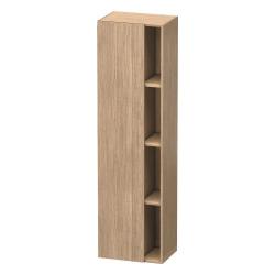 Пенал Duravit DuraStyle, 50x36x180 см, подвесной, (правый), с дверцей, с закрытыми/открытыми полками, цвет: дуб европейский, в ванную комнату