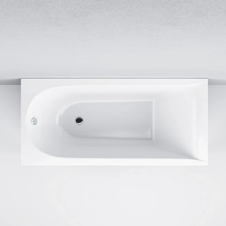Ванна Am.Pm Spirit 150х70 акриловая, цвет белый глянцевый, (без гидромассажа, рамы, сифона, фронтальной панели) прямоугольная, левосторонняя/правосторонняя