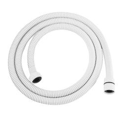 Шланг для душа ABBER 1/2"х1/2" вн.150 см нержавеющая сталь, металлизированная оплетка, цвет белый AF0020W