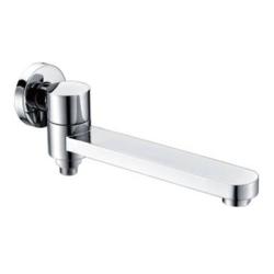 Излив Raglo R473.71 с функцией переключения, для ванны, длина 217 мм цвет хром, латунь, настенный, поворотный