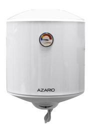 Водонагреватель электрический Azario, 30 л, настенный, вертикальный, накопительный тип, 1,5 кВт, 38х50х38 см, 220в, (цвет белый, округлый) с нижним подключением