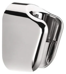 Держатель для душевой лейки Hansgrohe, настенный, хромированный, пластиковый для душа/ванной/душевой кабины, цвет хром, на стенку Держатель для душевой лейки Hansgrohe, настенный, хромированный, пластиковый для душа/ванной/душевой кабины, цвет хром, на стенку