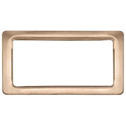 Декоративная рамка ALVEUS для перелива BRONZE, 5х2 см, прямоугольная, нержавеющая сталь, цвет бронза
