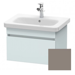 Тумба/шкафчик для консоли/столешницы Duravit DuraStyle под раковину 50х47,8х51,2 см, подвесная, ДСП, цвет: светло-голубой/базальт, 1 выдвижной ящик, прямоугольная