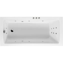 Ванна Excellent Aquaria SMART, 170х75 см, акриловая, цвет- белый/хром, (с гидромассажем), с каркасом, прямоугольная, правосторонняя/левосторонняя, правая/левая, универсальная, приставная/встраиваемая