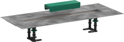 Монтажный набор Hansgrohe RainDrain 60, универсальный, для внешней части слива для душа, 60х11,3 см, прямоугольный, нержавеющая сталь, для внешних частей RainDrain Rock и RainDrain Match