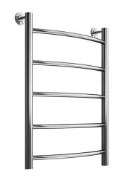 Полотенцесушитель MELODIA Classica Eco 50*60 П5, нержавеющая сталь, водяной, цвет хром, боковое подключение 