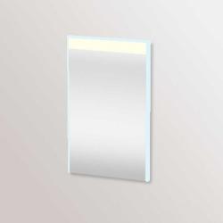 Зеркало Duravit Brioso, 42х70х4,5 см с LED/ЛЕД-подсветкой, прямоугольное, подвесное/настенное, цвет рамы: светло-голубой, сенсорный выключатель, диммер, для ванной