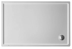 Душевой поддон Duravit Starck Slimline 130х90х6 см, акриловый, белый, без антискольжения, (без установочного комплекта, без экрана, без слива), прямоугольный