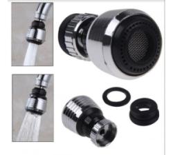 Аэратор насадка Solone для кухонного смесителя, 2 режима, хром, ABS-пластик, с внешней и внутренней резьбой, экономит воду