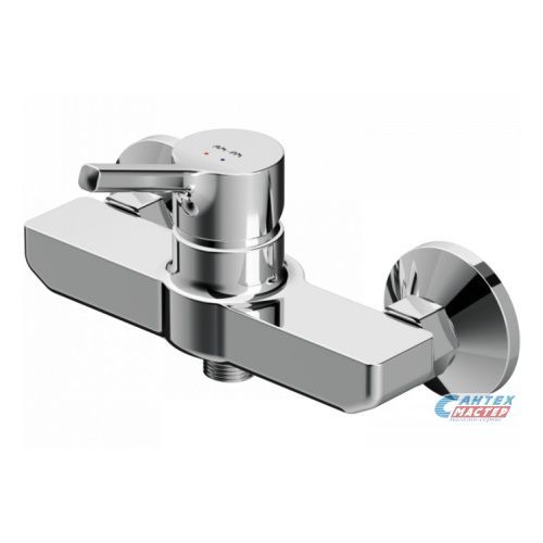 Смеситель для душа Am.Pm X-Joy S однорычажный, керамический, настенный, без излива/шланга/лейки, латунь хром