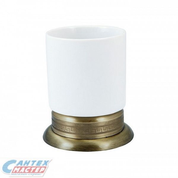 Стакан для зубных щеток Boheme Medici настольный бронза 10612