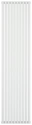 Радиатор отопления Сунержа Эстет-00 1800х450 10 секций, цвет матовый белый, универсальное подключение, нержавеющая сталь, трубчатый